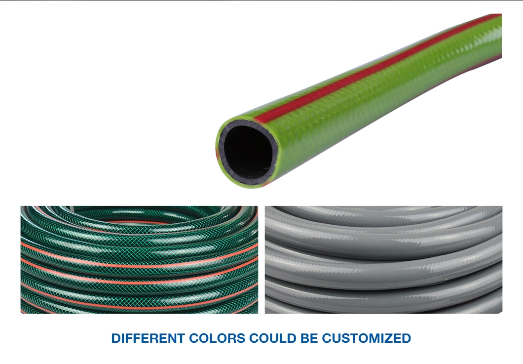 1/2" 12mm Flexible Water PVC Garden Hose with Fittings