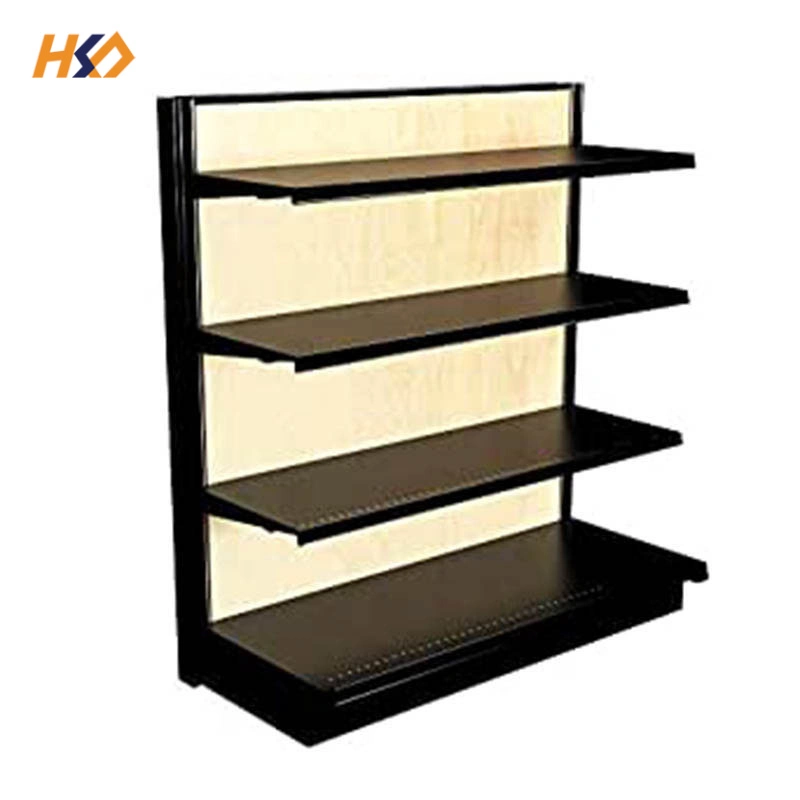 Wholesale Double Supermarket Shelf Adjustable Store Shelves Price Holder for Shelves