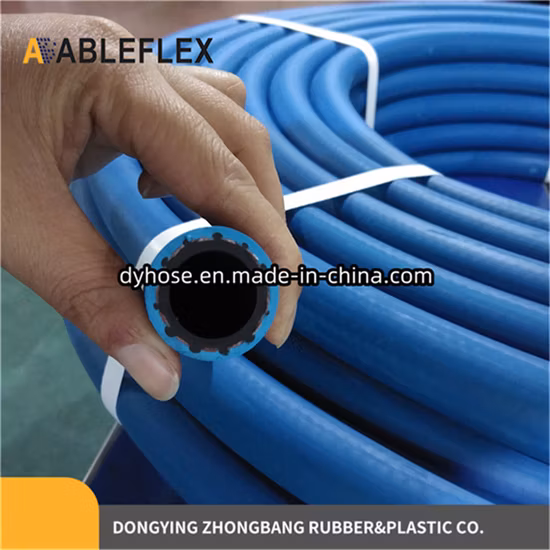 Mangueira de borracha para compressor de borracha flexível de 20 bar reforçada com tecido de alta qualidade