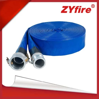 Zyfire 4/5/6/8/10 Polegada PVC Flexível Chuveiro Lay Plana Fazenda Irrigação Bomba De Água Duto Mangueira